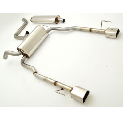 Sistema De Catback De 63,5 Mm Con Salida De Escape Izquierdo Y Derecho Friedrich Chevrolet Cruze Hatchback 5-Puertas  Desde Año: