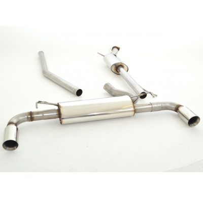 Sistema De Catback De 63,5 Mm Con Salida De Escape Izquierdo Y Derecho Friedrich Chevrolet Trax  2wd & Awd  Desde Año: 2013  1.4