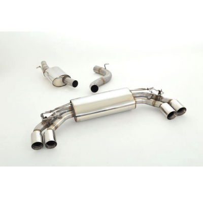 Sistema De Catback De 76 Mm Con Salida De Escape Izquierdo Y Derecho Con Control De Solapa Friedrich Audi Tts 8s Quattro  Año: 1