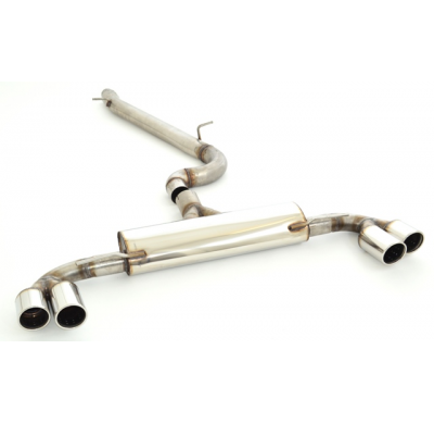 Sistema De Catback De 76 Mm W. Tubo De Escape Izquierdo Y Derecho Friedrich Audi Tts 8j Quattro  Año: 2008-03/2014 Coupe & Roads