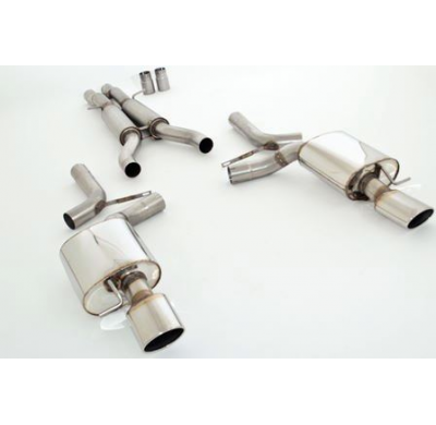 Sistema De Catback De 2x76 Mm W. Tubo De Escape Izquierdo Y Derecho Friedrich Audi Rs6 4f Quattro  Año: 01/2008-12/2010 Sedan &