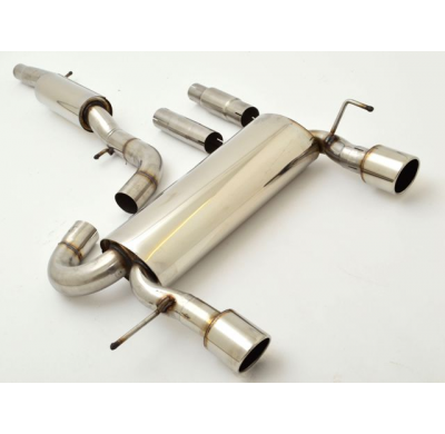 Sistema De Catback De 76 Mm W. Tubo De Escape Izquierdo Y Derecho Friedrich Audi Tt 8n Quattro  Año: 98-2006 Coupe & Roadster  1