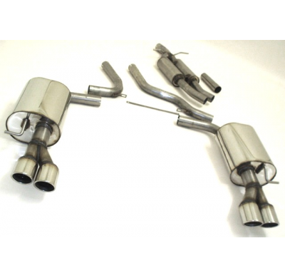 Sistema De Catback De 63,5 Mm Con Salida De Escape Izquierdo Y Derecho Friedrich Audi A6 4f 2wd  Año: 05/2004-2011 Sedan & Avant