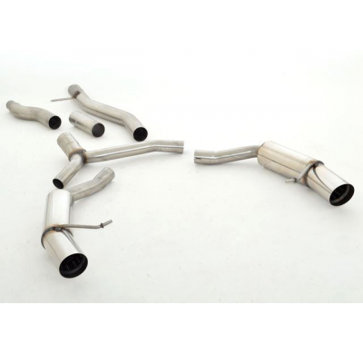 Catback-System De 76 Mm Con Salida De Escape Izquierdo Y Derecho Friedrich Audi A5 B8 Sportback 2wd & Quattro  Desde Año: 09/200