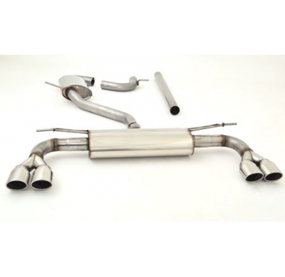 Sistema De Catback De 63,5 Mm Con Salida De Escape Izquierdo Y Derecho Friedrich Audi A3 8v Sportback 2wd  Desde Año: 08/2012  2