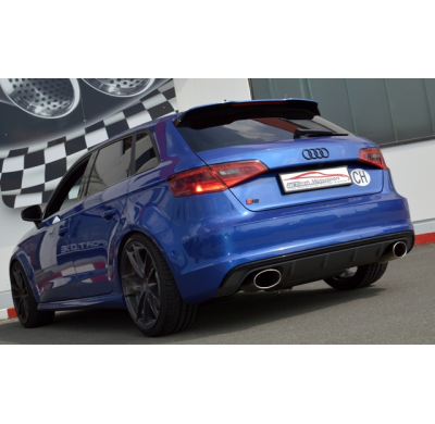 Catback-System De 76 Mm Con Salida De Escape Izquierdo Y Derecho Friedrich Audi S3 8v Sportback Quattro  Año: 05/2013-07/2018  2
