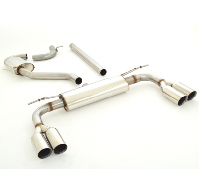 Sistema De Catback De 63,5 Mm Con Salida De Escape Izquierdo Y Derecho Friedrich Audi A3 8v Sedan 2wd  Desde Año: 2013  1.4l Tfs