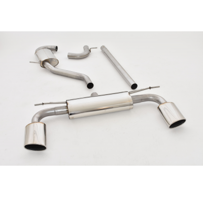 Sistema De Catback De 63,5 Mm Con Salida De Escape Izquierdo Y Derecho Friedrich Audi A3 8v Sportback 2wd  Desde Año: 05/2017  1