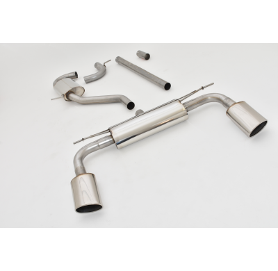 Sistema De Catback De 63,5 Mm Con Salida De Escape Izquierdo Y Derecho Friedrich Audi A3 8v Sedan 2wd  Desde Año: 05/2017  1.5l