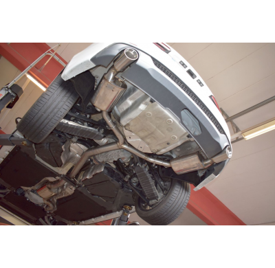 Catback-System De 76 Mm Con Salida De Escape Izquierdo Y Derecho Friedrich Audi A5 B9 (F5/B8) Coupe & Cabrio Quattro  Año: 06/20