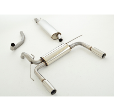 Sistema De Catback De 63,5 Mm Con Salida De Escape Izquierdo Y Derecho Friedrich Opel Adam S / Rocks S  Año: 11/2014-06/2018  1.