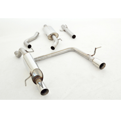 Sistema De Catback De 63,5 Mm Con Salida De Escape Izquierdo Y Derecho Friedrich Opel Corsa E   Desde Año: 11/2014  1.2l 51kw /