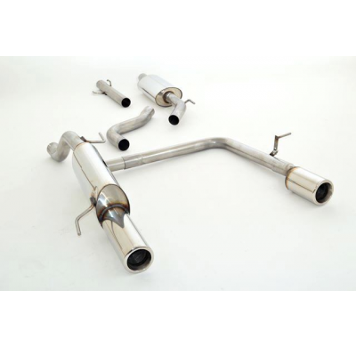 Sistema De Catback De 63,5 Mm Con Salida De Escape Izquierdo Y Derecho Friedrich Opel Corsa E   Desde Año: 11/2014  1.0l Turbo 6