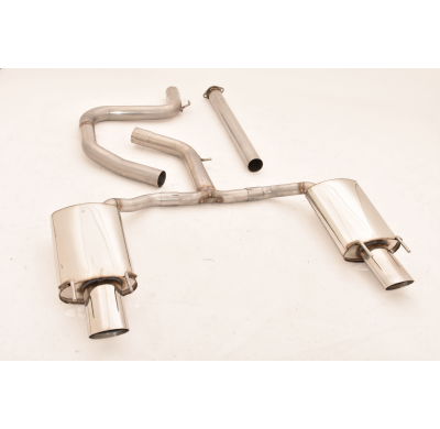 Catback-System De 76 Mm Con Salida De Escape Izquierdo Y Derecho Friedrich Opel Insignia Grand Sport 2wd  Año: 06/2017-07/2018