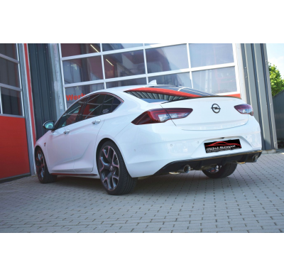 Catback-System De 76 Mm Con Salida De Escape Izquierdo Y Derecho Friedrich Opel Insignia Grand Sport 2wd  Año: 06/2017-07/2018