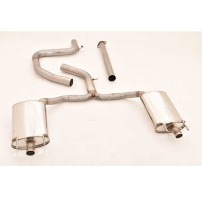 Catback-System De 76 Mm Con Salida De Escape Izquierdo Y Derecho Friedrich Opel Insignia Grand Sport 2wd  Año: 06/2017-07/2018