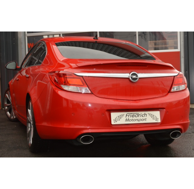 Sistema De Catback De 63,5 Mm Con Salida De Escape Izquierdo Y Derecho Friedrich Opel Insignia Sedan & Hatchback  Desde Año: 06/