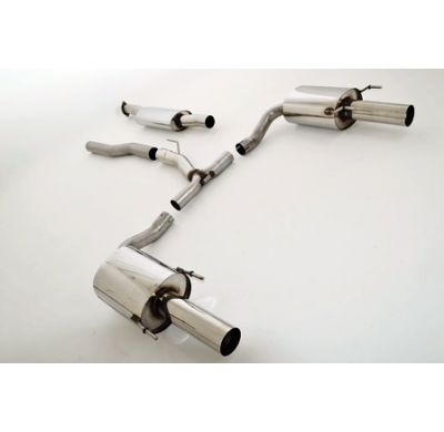 Catback-System De 76 Mm Con Salida De Escape Izquierdo Y Derecho Friedrich Opel Insignia Sedan & Hatchback Awd  Desde Año: 07/20