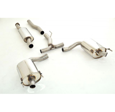 Catback-System De 70 Mm Con Salida De Escape Izquierdo Y Derecho Friedrich Opel Insignia Opc Hatchback Awd  Desde Año: 07/2009 2