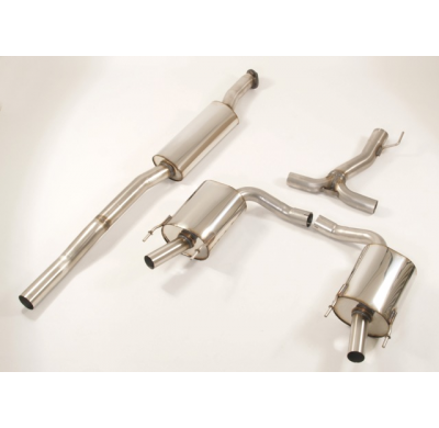 Catback-System De 70 Mm Con Salida De Escape Izquierdo Y Derecho Friedrich Opel Insignia Opc Sportstourer Awd  Desde Año: 07/200