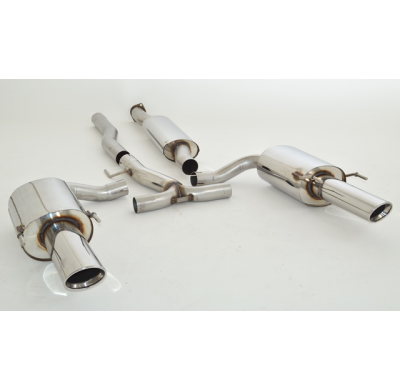 Catback-System De 76 Mm Con Salida De Escape Izquierdo Y Derecho Friedrich Opel Insignia Country Tourer Awd  Desde Año: 2013  2.