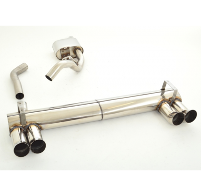 Sistema De Catback De 63,5 Mm Con Salida De Escape Izquierdo Y Derecho Friedrich Opel Calibra Turbo  Año: 92-96  2.0l 16v Turbo