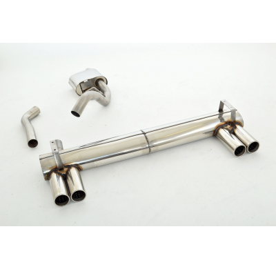 Sistema De Catback De 63,5 Mm Con Salida De Escape Izquierdo Y Derecho Friedrich Opel Vectra a  Año: 92-94 Sedan  2.0l 16v Turbo