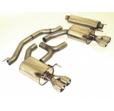 Catback-System De 76 Mm Con Salida De Escape Izquierdo Y Derecho Friedrich Opel Vectra C  Desde Año: 2002 Sedan & Hatchback  2.0