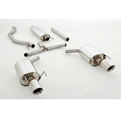 Sistema De Catback De 63,5 Mm Con Salida De Escape Izquierdo Y Derecho Friedrich Opel Vectra C  Desde Año: 2002 Gts  1.6l 16v 77