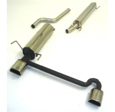 Sistema De Catback De 63,5 Mm Con Salida De Escape Izquierdo Y Derecho Friedrich Opel Astra H 5-Puertas  Desde Año: 2003  1.3l C