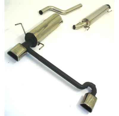 Sistema De Catback De 63,5 Mm Con Salida De Escape Izquierdo Y Derecho Friedrich Opel Astra H 5-Puertas  Desde Año: 2003  1.6l T