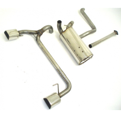 Sistema De Catback De 63,5 Mm Con Salida De Escape Izquierdo Y Derecho Friedrich Opel Astra J 5-Puertas  Desde Año: 12/2009  1.4