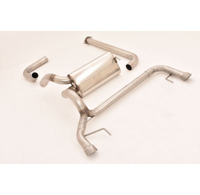 Catback-System De 76 Mm Con Salida De Escape Izquierdo Y Derecho Friedrich Opel Astra J Gtc 3 Puertas Opc  Desde Año: 2012  2.0l