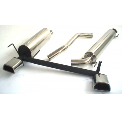 Sistema De Catback De 63,5 Mm Con Salida De Escape Izquierdo Y Derecho Friedrich Opel Zafira B  Desde Año: 2005  2.0l 16v Turbo