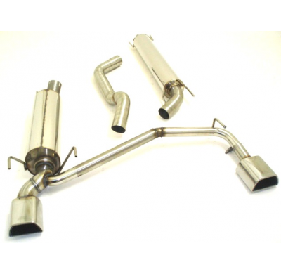 Catback-System De 76 Mm Con Salida De Escape Izquierdo Y Derecho Friedrich Opel Zafira B  Desde Año: 2005  2.0l 16v Turbo Opc 17