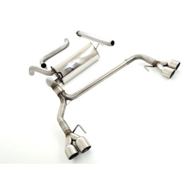 Sistema De Catback De 63,5 Mm Con Salida De Escape Izquierdo Y Derecho Friedrich Opel Zafira Tourer  Desde Año: 01/2012  1.4l Tu