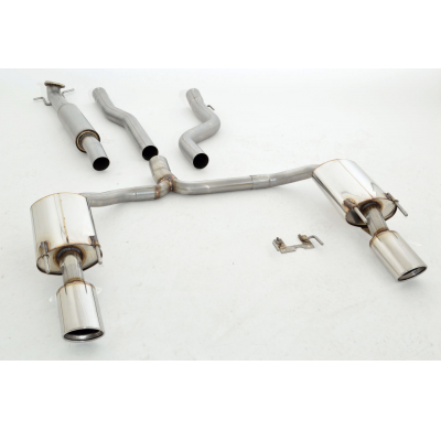 Catback-System De 76 Mm Con Salida De Escape Izquierdo Y Derecho Friedrich Opel Astra K Sports Tourer  Año: 10/2015-06/2018  1.4