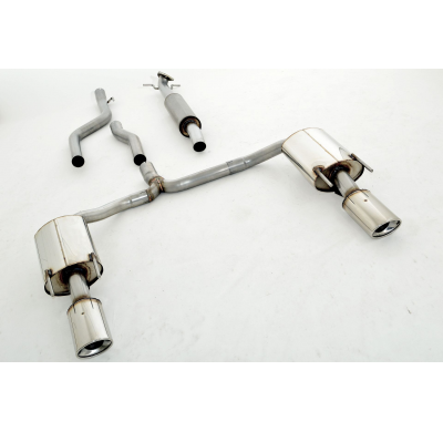 Sistema De Catback De 63,5 Mm Con Salida De Escape Izquierdo Y Derecho Friedrich Opel Astra K Sports Tourer  Año: 10/2015-06/201