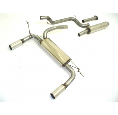 Sistema De Catback De 63,5 Mm Con Salida De Escape Izquierdo Y Derecho Friedrich Ford Focus Ii Da3/Db3  Año: 03/2008-02/2011 Tur