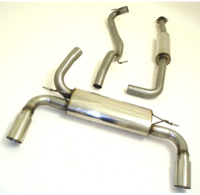 Sistema De Catback De 63,5 Mm Con Salida De Escape Izquierdo Y Derecho Friedrich Ford Grand C-Max Dxa  Desde Año: 2010  1.5l Eco