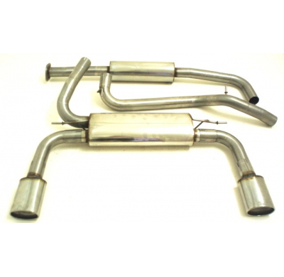 Sistema De Catback De 63,5 Mm Con Salida De Escape Izquierdo Y Derecho Friedrich Ford Focus Iii Turnier Dyb  Desde Año: 05/2011