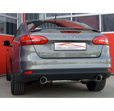 Sistema De Catback De 63,5 Mm Con Salida De Escape Izquierdo Y Derecho Friedrich Ford Focus Iii Sedan 4-Puertas Dyb  Desde Año: