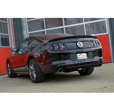 Sistema De Catback De 76 Mm Con Salida De Escape Izquierdo Y Derecho Con Control De Solapa Friedrich Ford Mustang V Facelift (S1