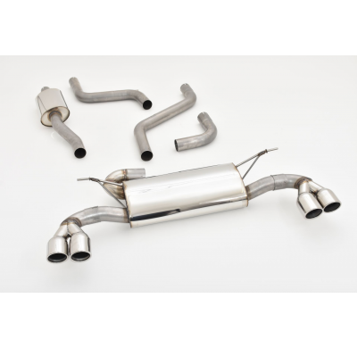 Sistema De Catback De 63,5 Mm Con Salida De Escape Izquierdo Y Derecho Friedrich Ford Focus Iv 5-Puertas Deh  Desde Año: 09/2018