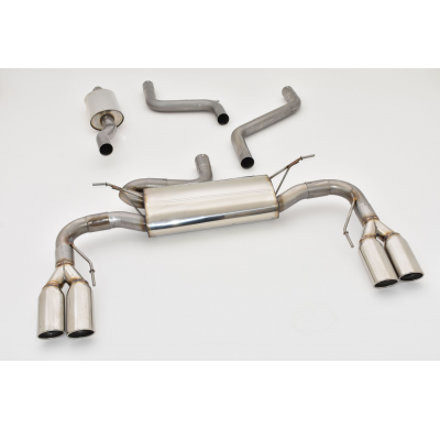 Sistema De Catback De 63,5 Mm Con Salida De Escape Izquierdo Y Derecho Friedrich Ford Focus Iv Turnier Deh  Desde Año: 09/2018