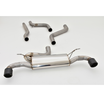 Catback-System De 76 Mm Con Salida De Escape Izquierdo Y Derecho Friedrich Ford Focus Iv 5-Puertas Deh St  Desde Año: 06/2019  2