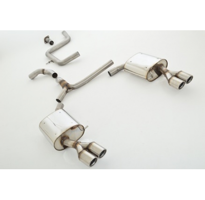 Sistema De Catback De 63,5 Mm Con Salida De Escape Izquierdo Y Derecho Friedrich Ford Mondeo (Ba7)  Año: 07/2010-08/2014 Turnier