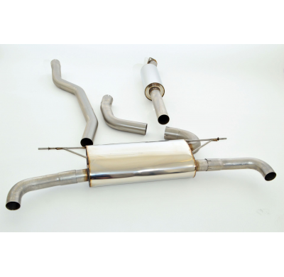 Catback-System De 76 Mm Con Salida De Escape Izquierdo Y Derecho Friedrich Ford Mondeo (Ba7) 5. Generation  Año: 08/2014-05/2018