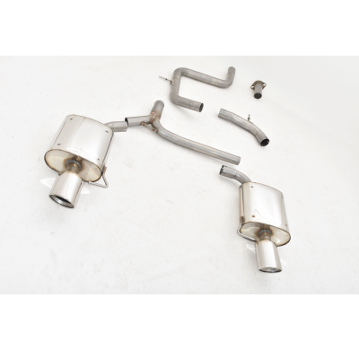 Sistema De Catback De 63,5 Mm Con Salida De Escape Izquierdo Y Derecho Friedrich Ford S-Max  Desde Año: 05/2010  2.2l Tdci 147kw