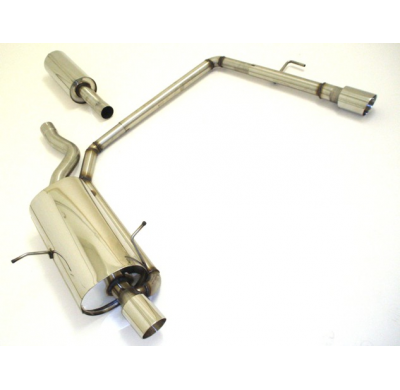 Sistema De Catback De 63,5 Mm Con Salida De Escape Izquierdo Y Derecho Friedrich Bmw 3er E46  Año: 98-2005 Sedan, Coupe & Tourin